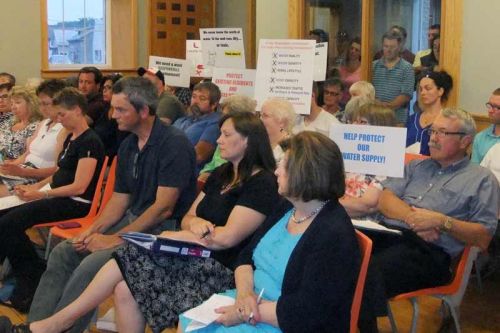 Hartington residents protest proposed development